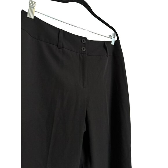 Grace essentials Petite 12P Black Dress Pants Straight Leg NWT - Picture 11 of 11
